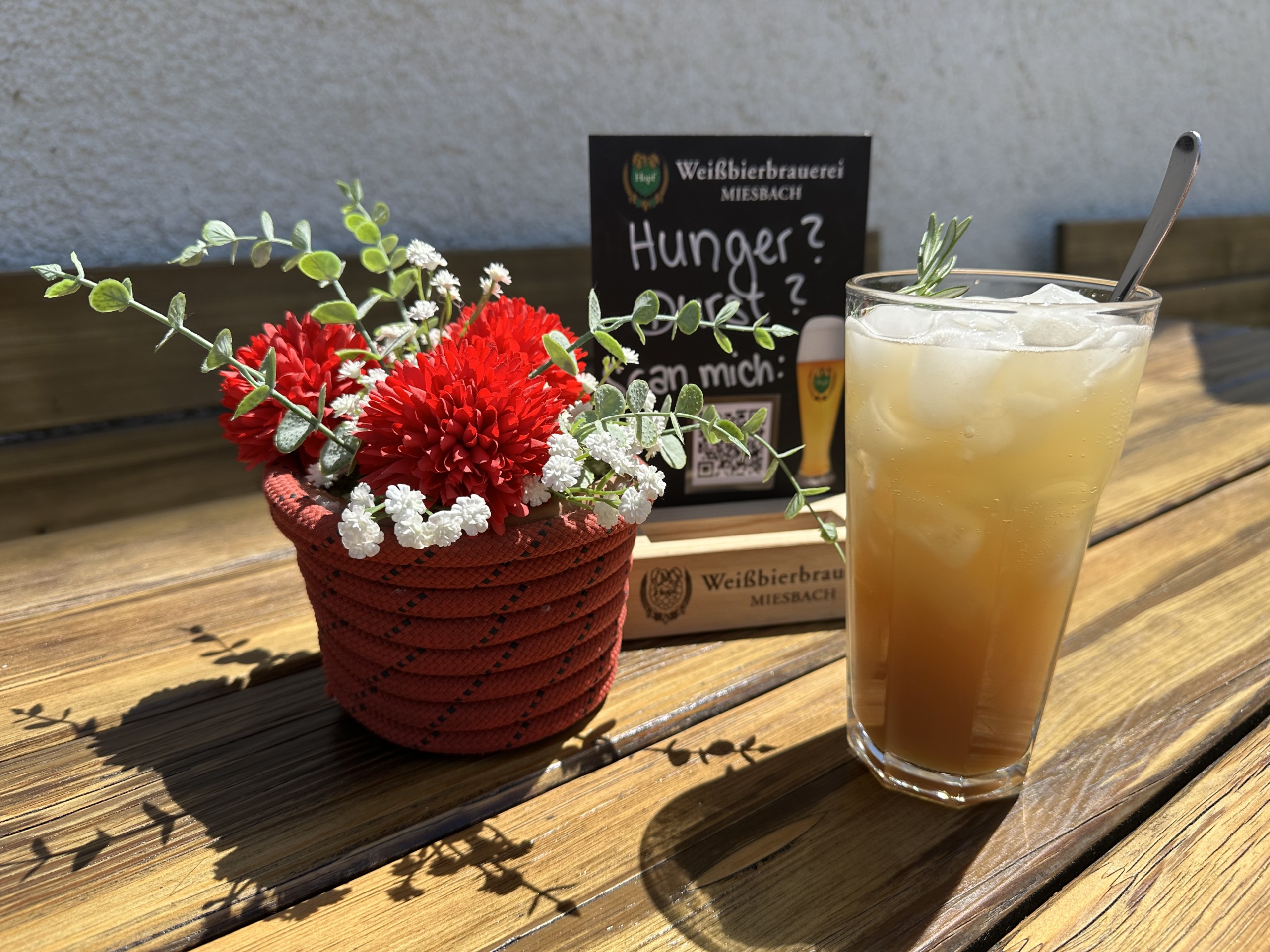 Hausgemachte Ingwerlimonade