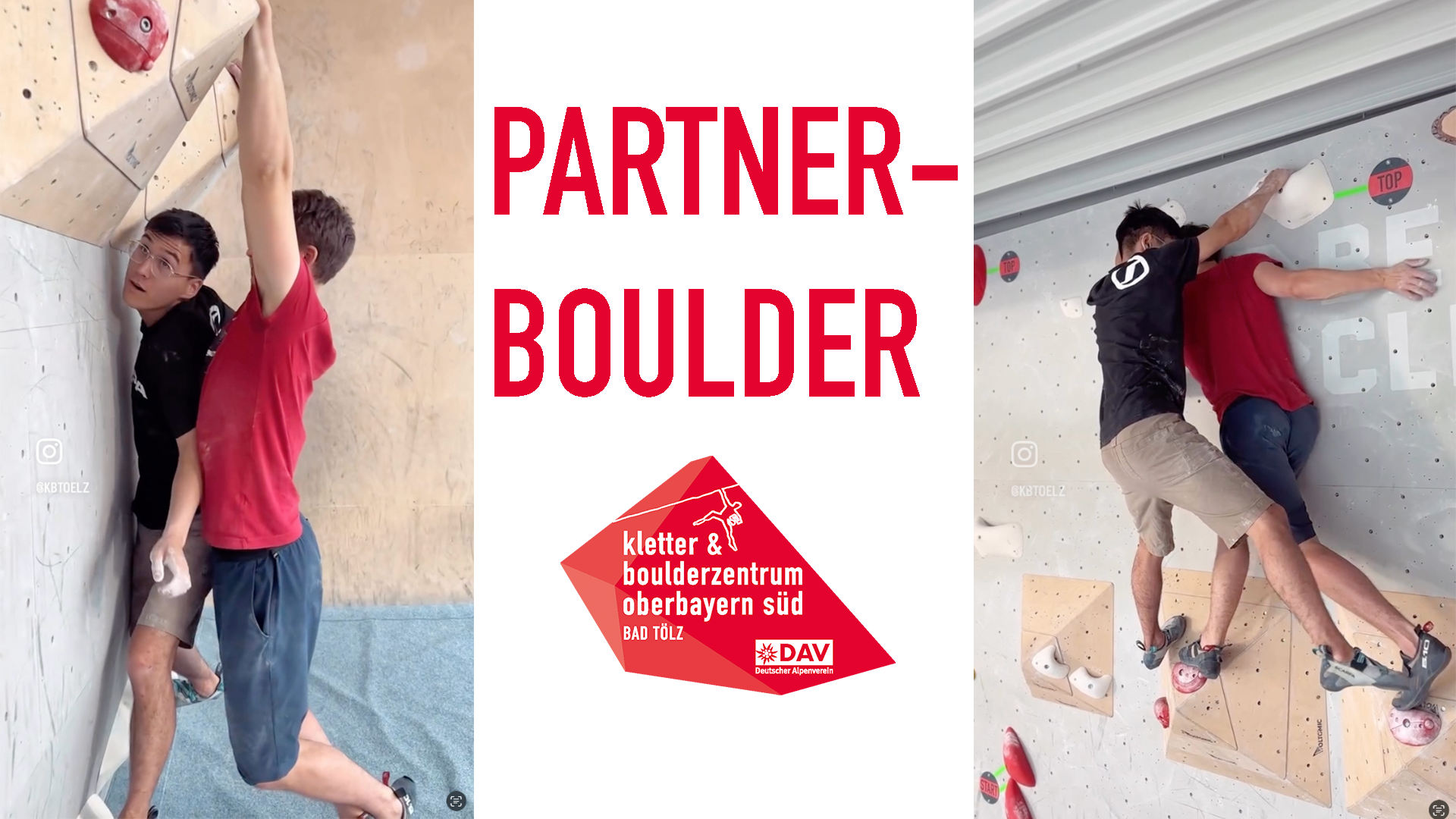 Video Thumb: Partnerboulder in Tölz